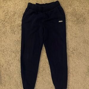 Fila Men's Navy Joggers